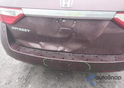 2012 Honda Odyssey Ex-L z USA, uszkodzony, nr VIN 5FNRL5H65CB045879